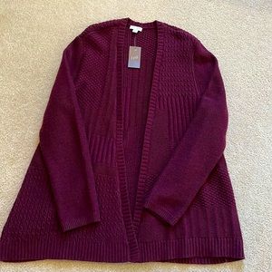Womens J Jill cardigan